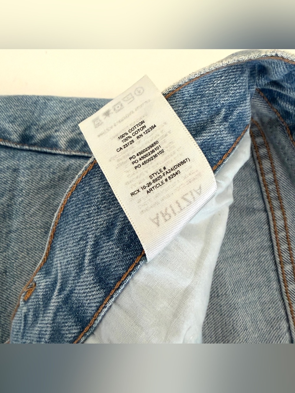 Denim Forum The Ex-Boyfriend Hi-Rise Denim Short - Picture 7 of 10